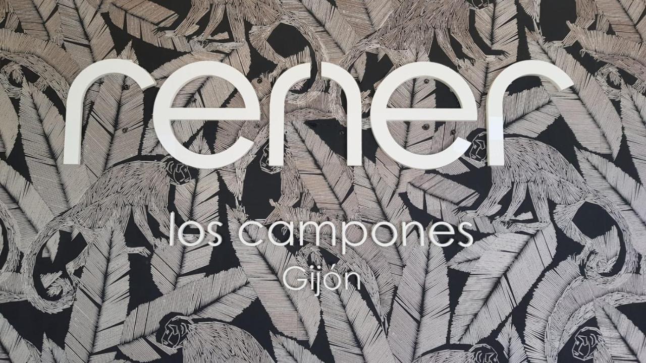 Rener Hotel Los Campones Хихон Экстерьер фото